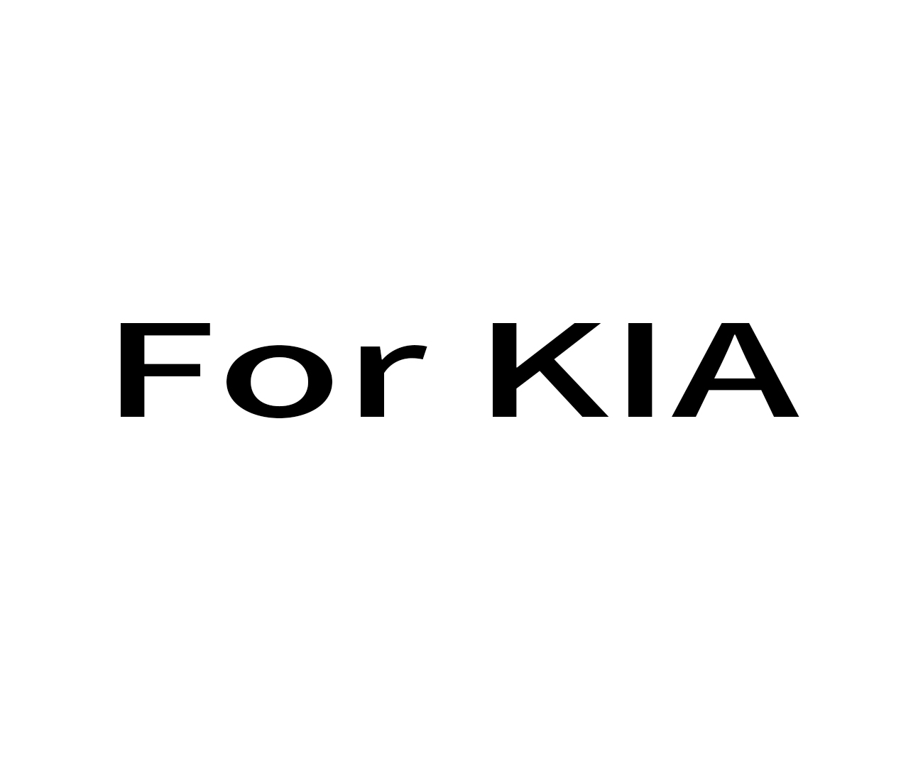 For KIA